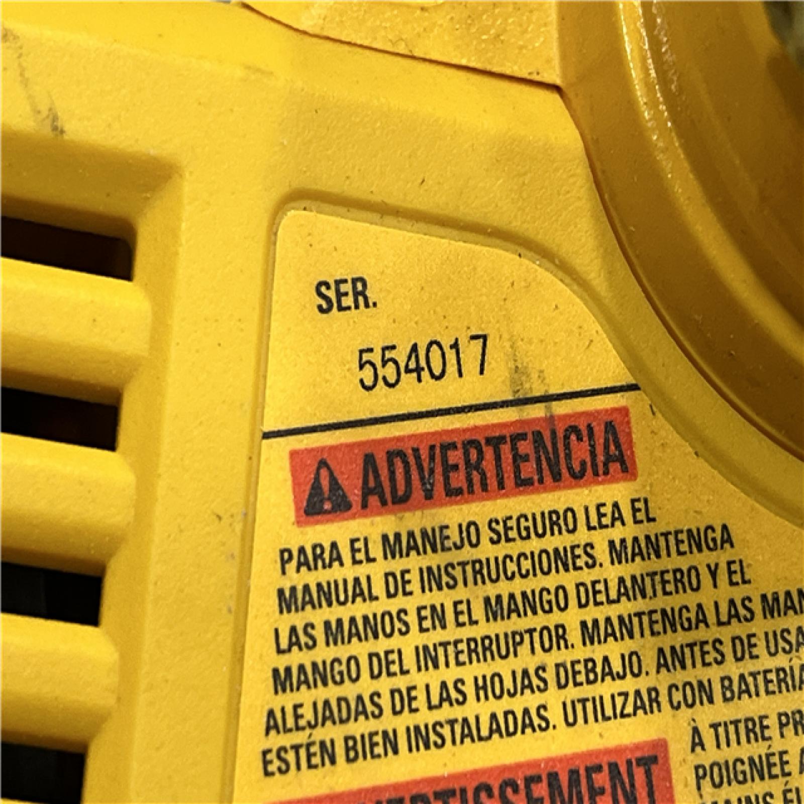 AS-IS DEWALT 20V MAX XR Cordless Brushless 3-1/4 in. Planer (Tool Only)
