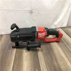 AS-IS Milwaukee FUEL 18V Lithium-Ion Brushless Cordless GEN 2 SUPER HAWG 7/16 in. Right Angle Drill (Tool-Only)