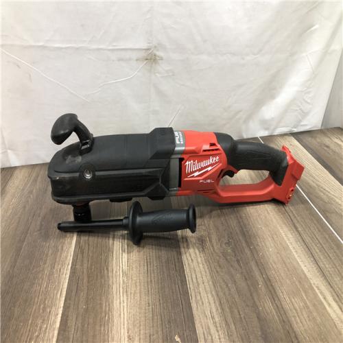 AS-IS Milwaukee FUEL 18V Lithium-Ion Brushless Cordless GEN 2 SUPER HAWG 7/16 in. Right Angle Drill (Tool-Only)
