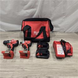 AS-IS Milwaukee M18 Compact Brushless 2-Tool Combo Kit