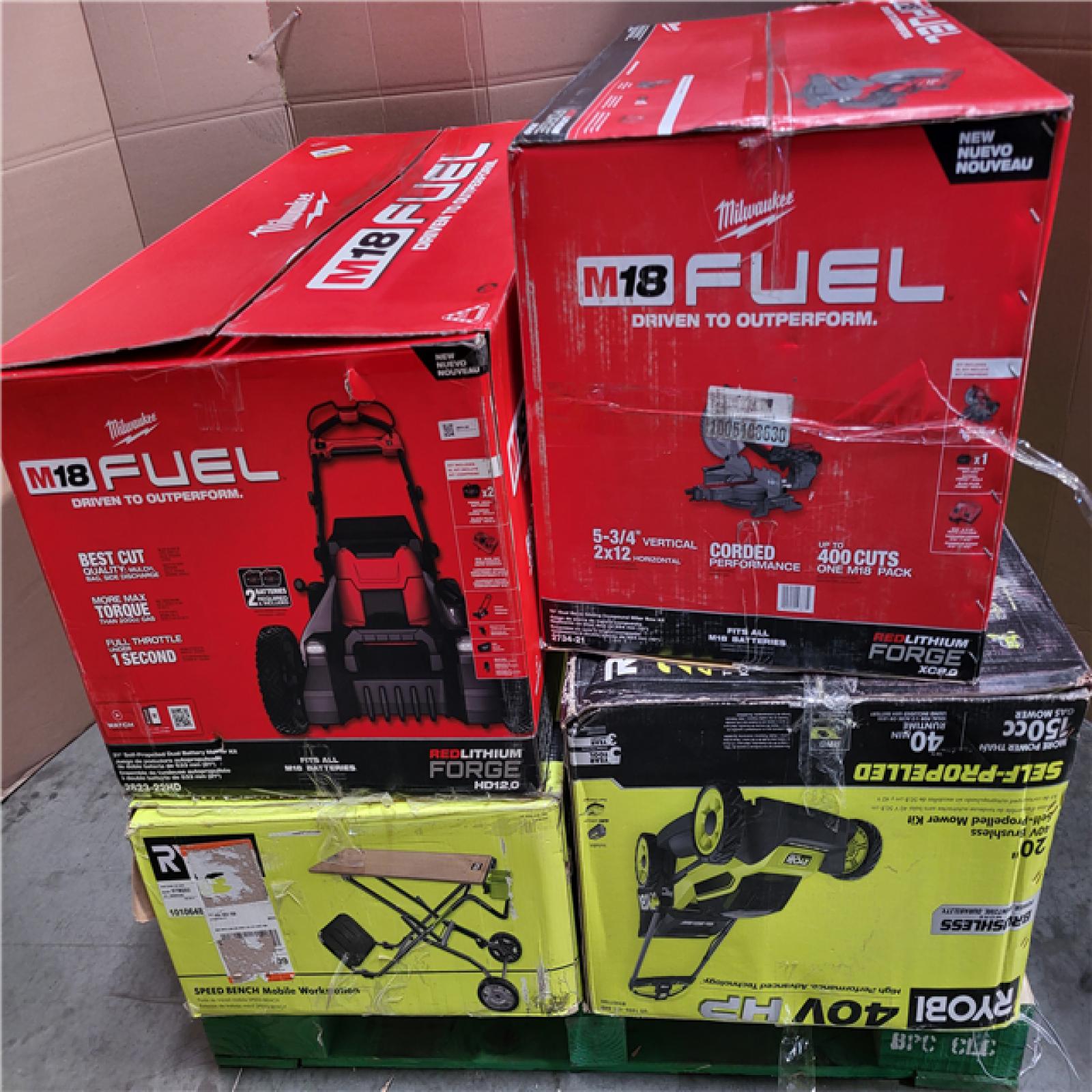 CALIFORNIA AS-IS TOOL PALLET