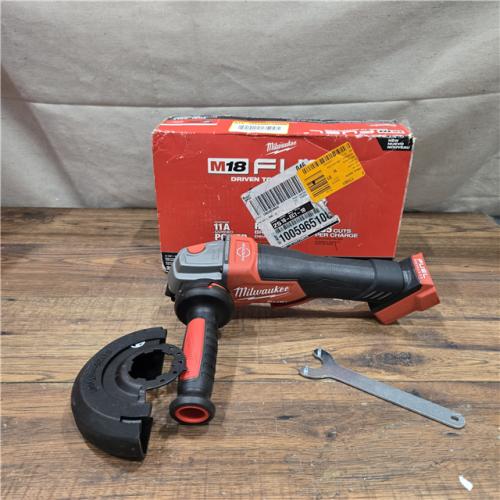 AS-IS Milwaukee 2880-20 M18 FUEL 18-Volt Lithium-Ion Brushless Cordless 4-1/2 in./5 in. Grinder W/Paddle Switch (Tool-Only)