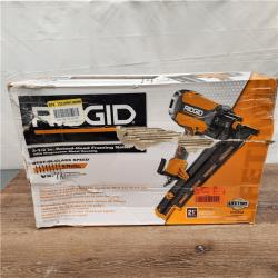 AS-IS Ridgid 21-Degree 3-1/2 in. Round-Head Framing Nailer (New Open Box)