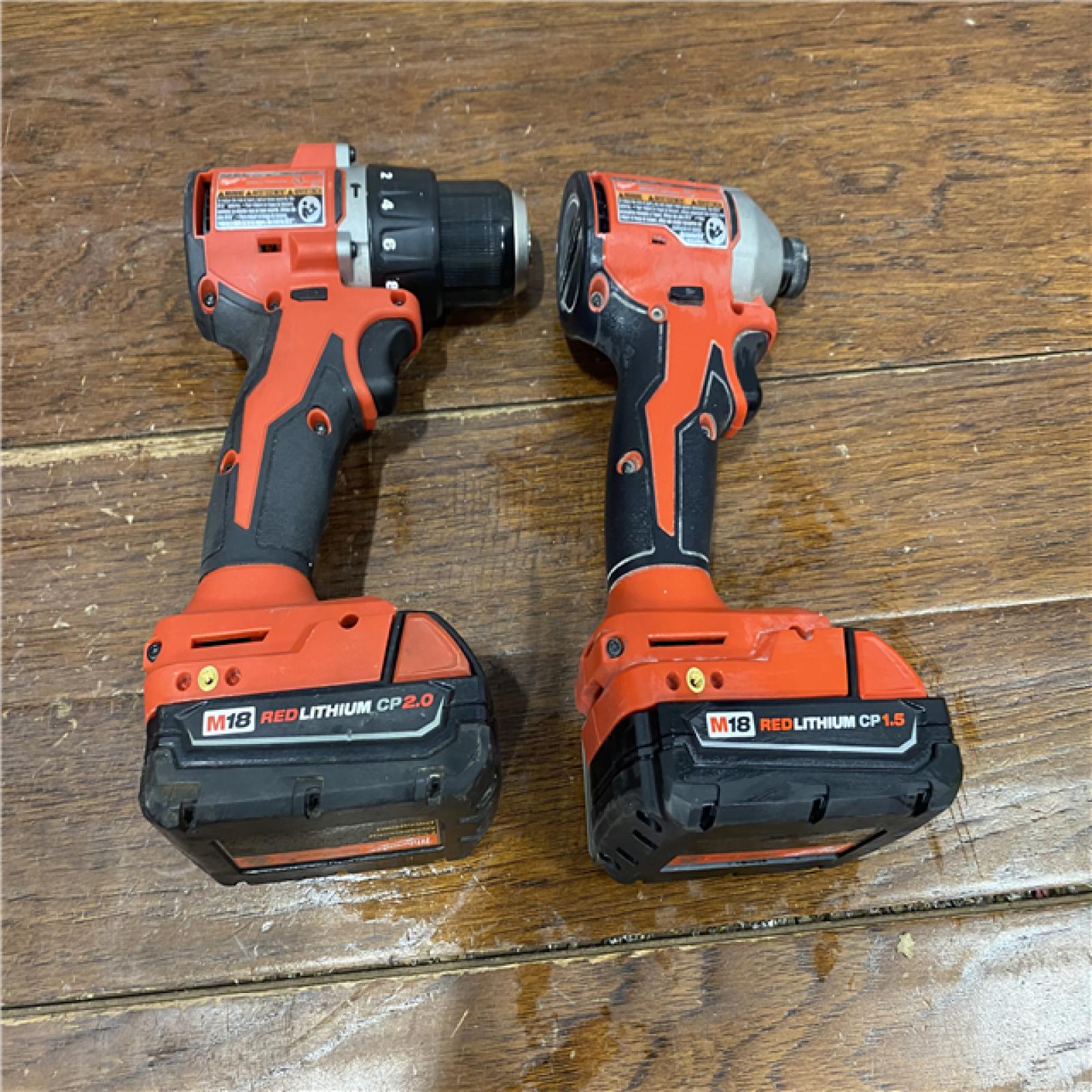 AS-IS Milwaukee M18 Compact Brushless 2-Tool Combo Kit