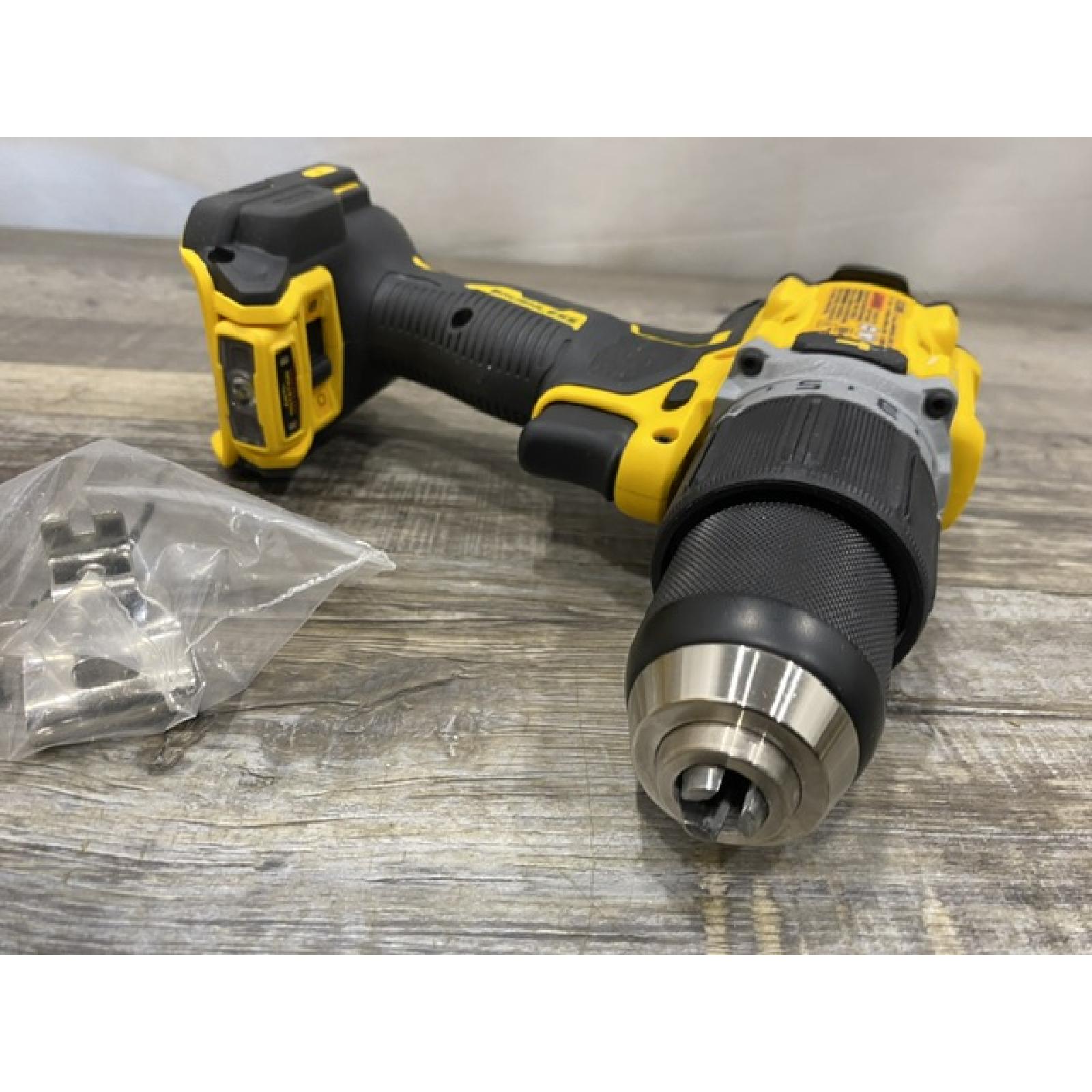 AS-IS DEWALT 20V XR Brushless Cordless 1/2 in. Hammer Drill (Tool-Only)