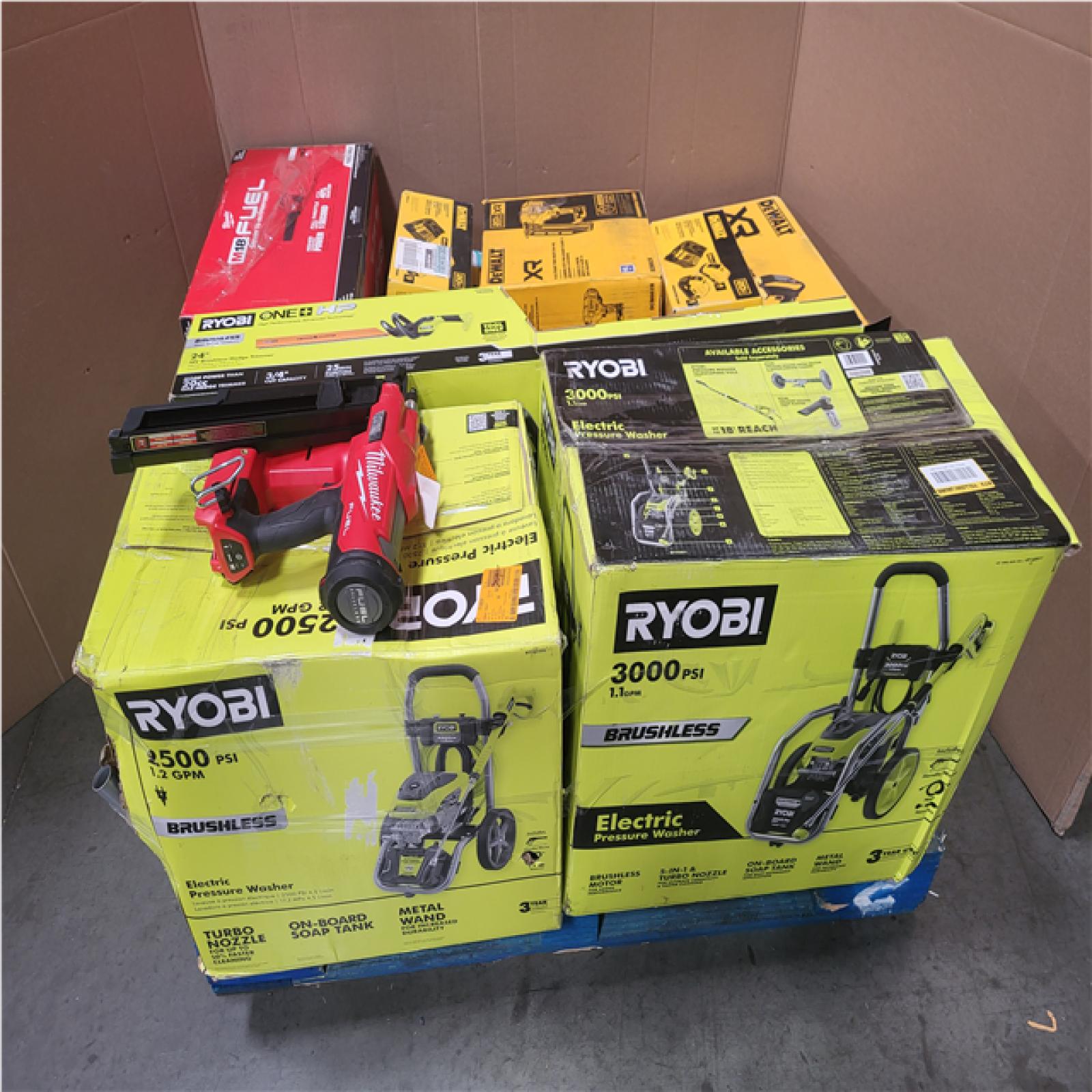 CALIFORNIA AS-IS TOOL PALLET