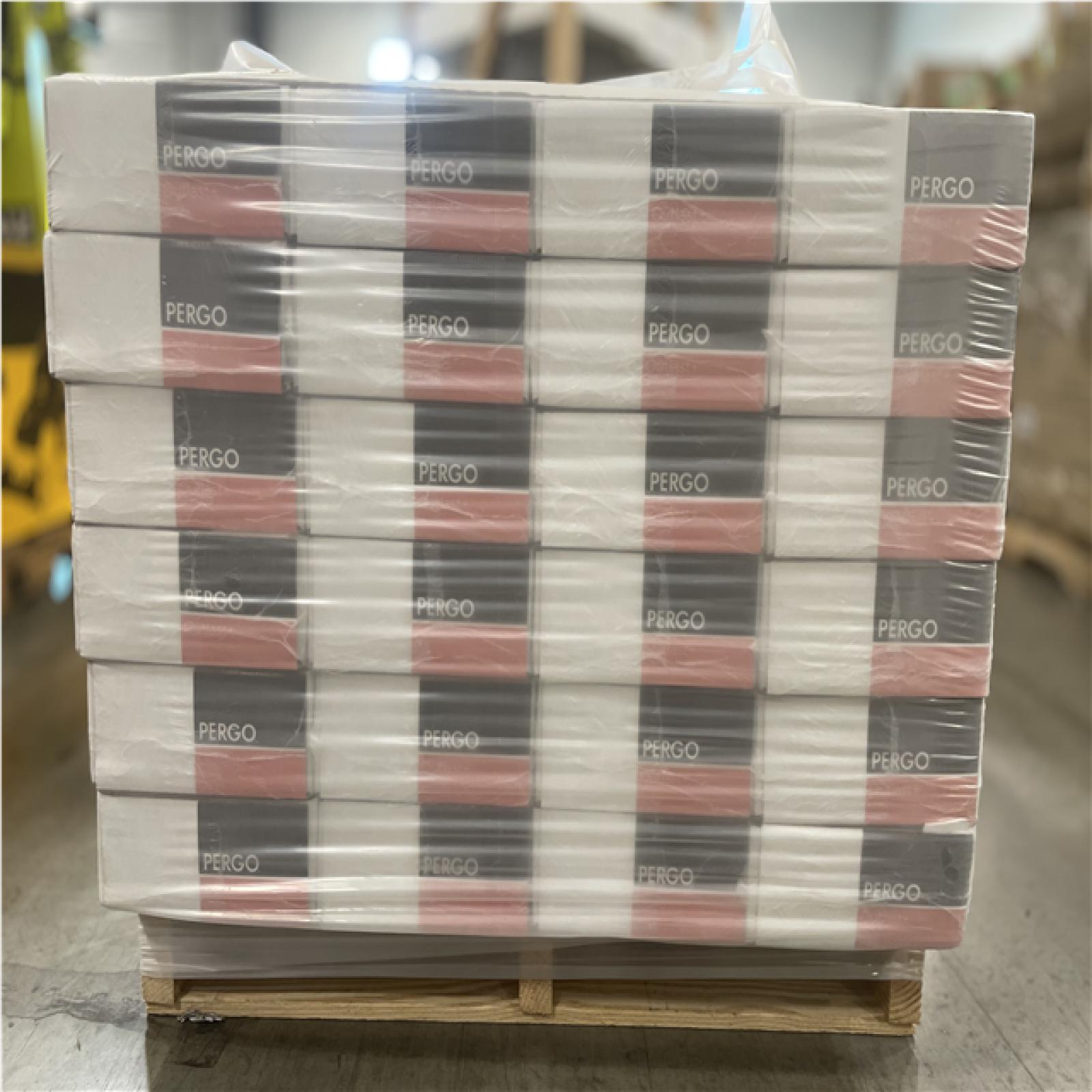 DALLAS LOCATION- NEW - PERGO Winter Chestnut 12 mm T x 7.4 in. W Waterproof Flooring (19.63 sq. ft./case) (24 UNITS)