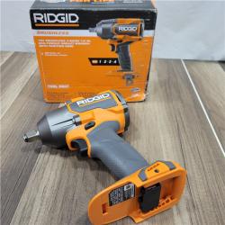 GOOD RIDGID 18V Brushless Cordless 4-Mode 1/2 in. Mid-Torque Impact Wrench with Friction Ring (Tool Only)