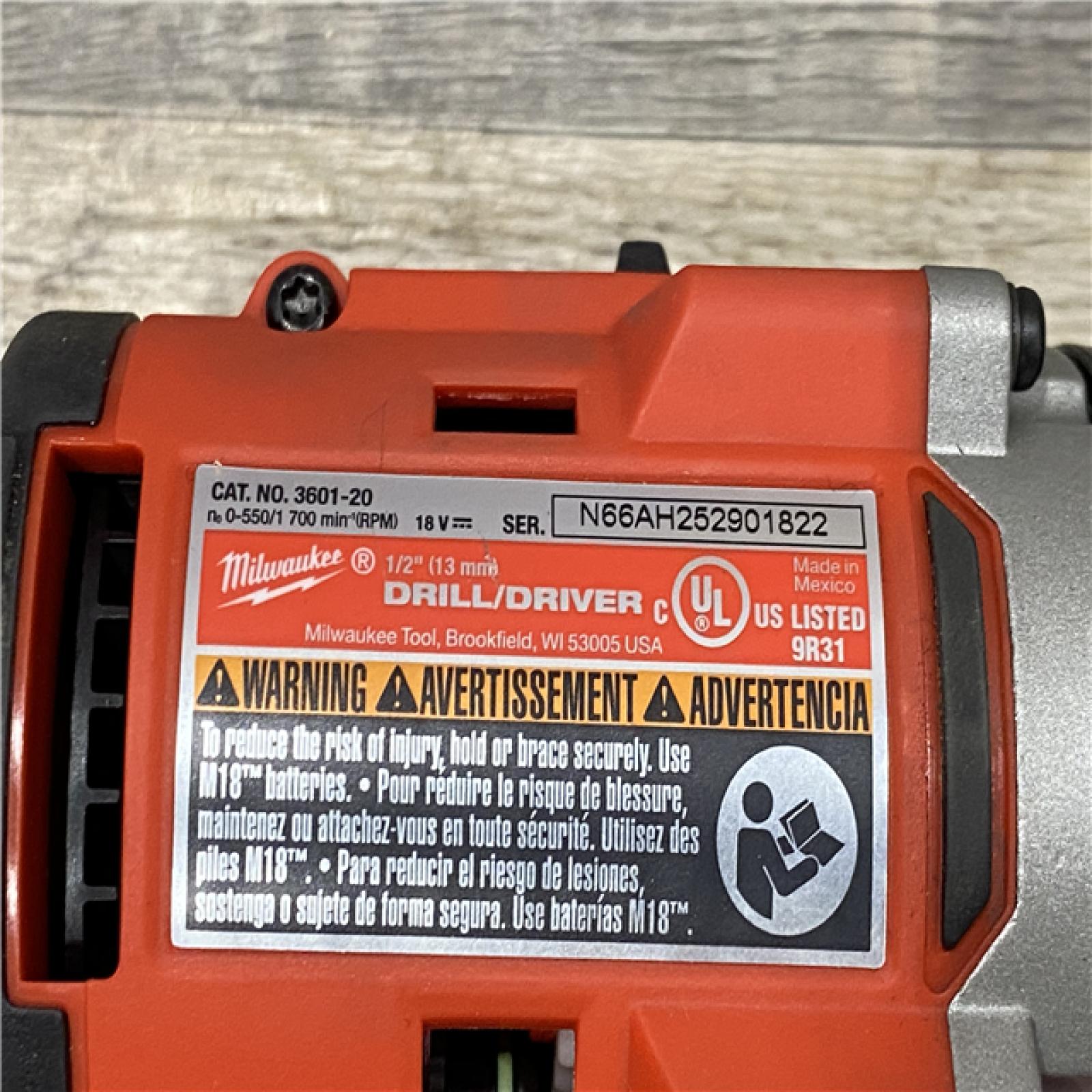 AS-IS Milwaukee 18V Lithium-Ion Brushless Cordless Compact Drill/Impact Combo Kit