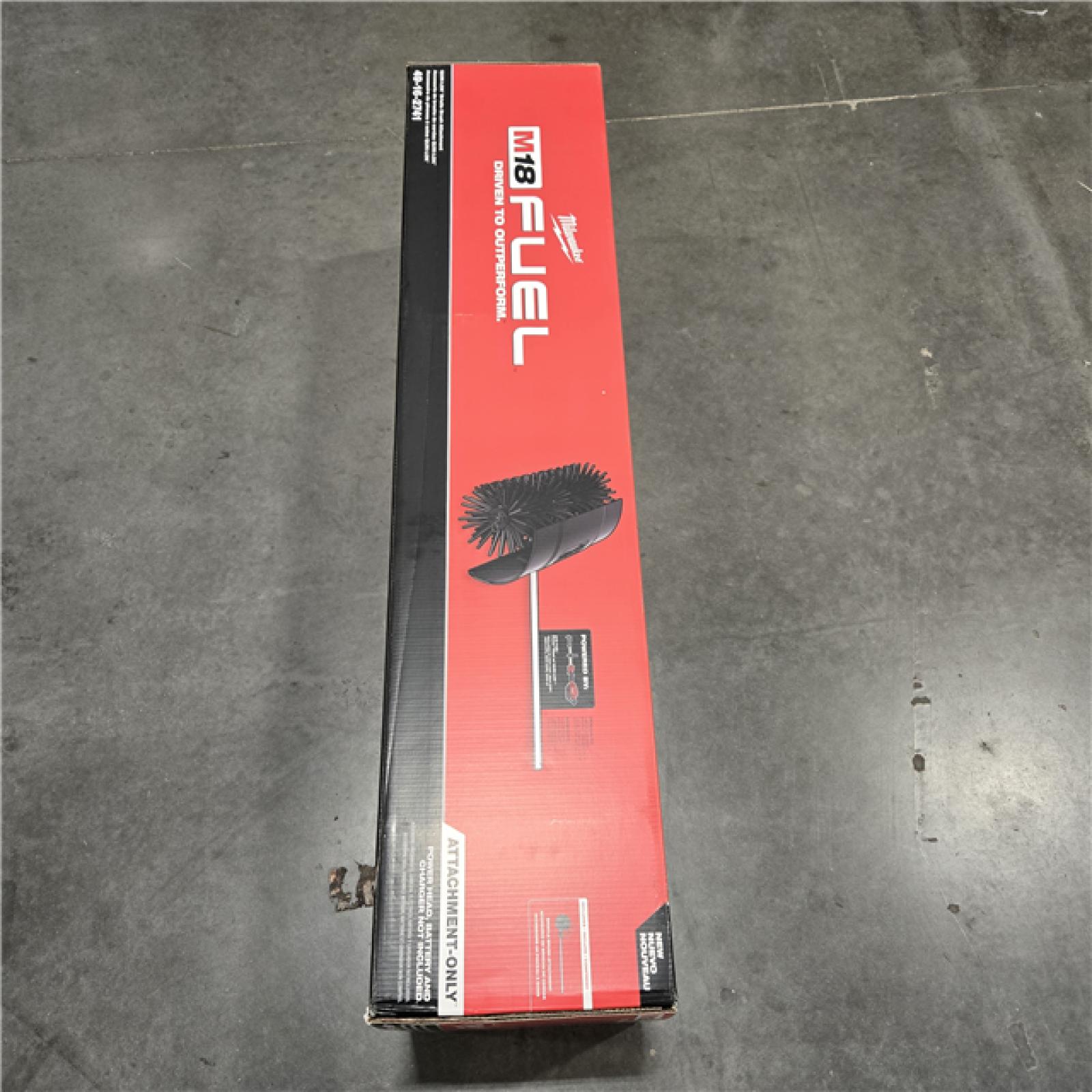 NEW! - Milwaukee M18 FUEL Quik-Lok L Brush Attachment