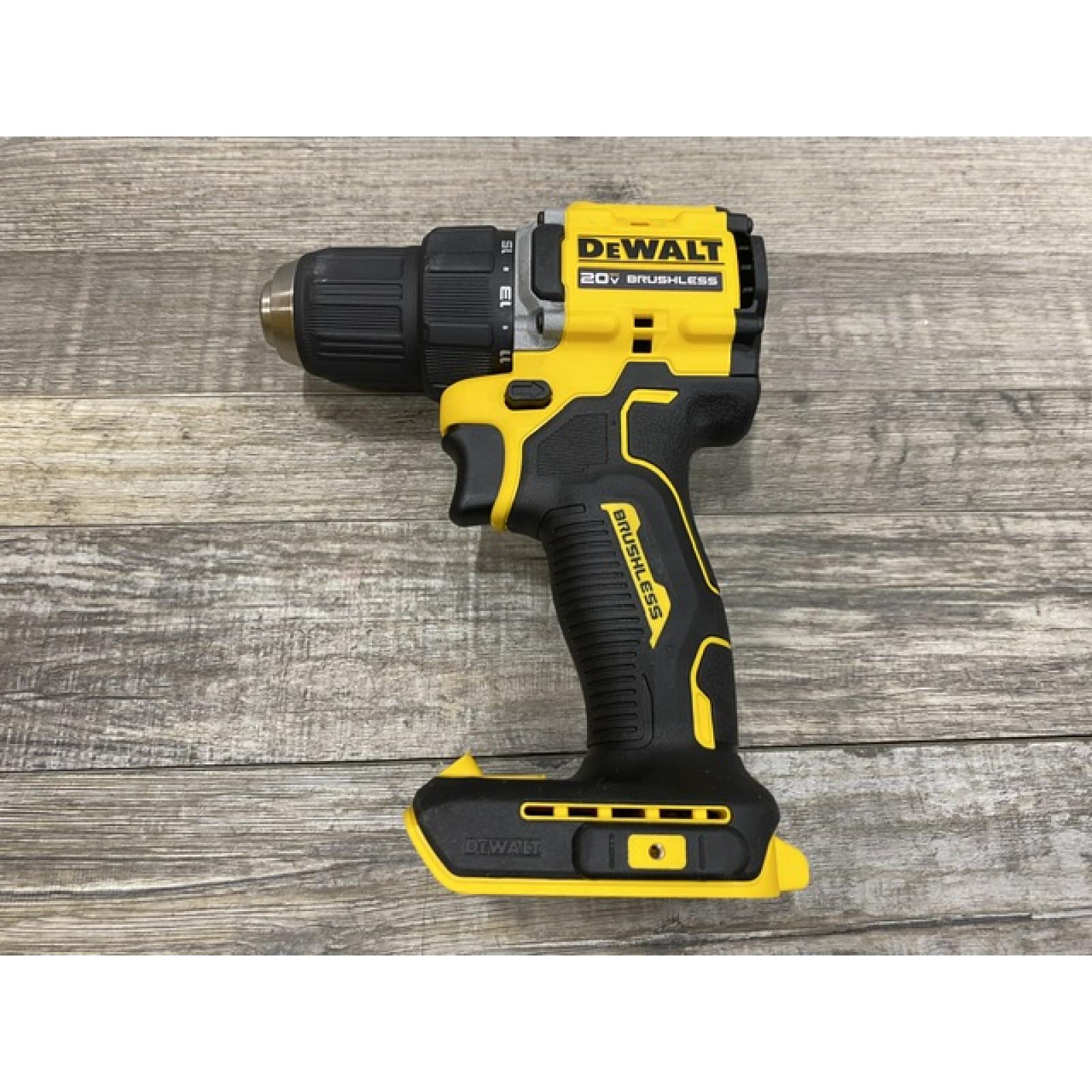 AS-IS DEWALT Atomic 20V Lithium-Ion Cordless Compact 1/2 in. Drill/Driver Kit