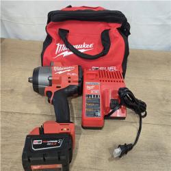 AS-IS Milwaukee FUEL 18V Lithium-Ion Brushless Cordless 1/2 in. Impact Wrench w/Friction Ring Kit