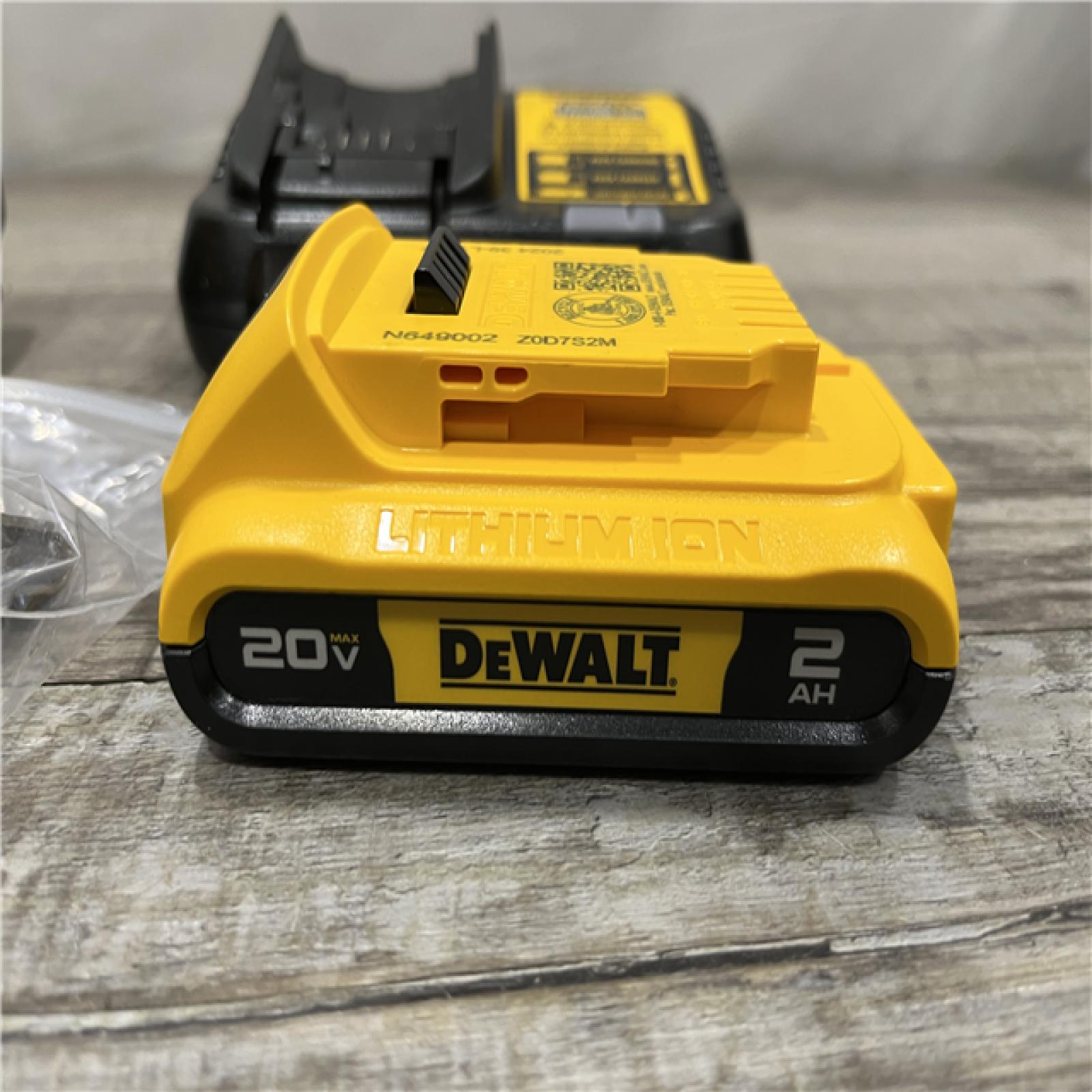 AS-IS DEWALT Atomic 20V Lithium-Ion Cordless Compact 1/2 in. Drill/Driver Kit