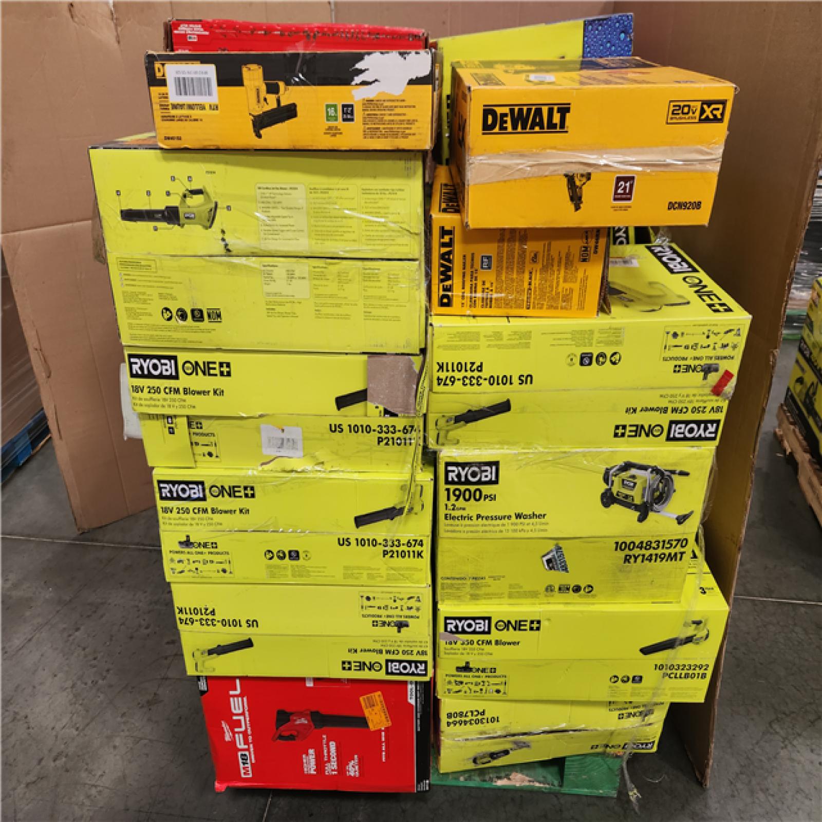 CALIFORNIA AS-IS TOOL PALLET