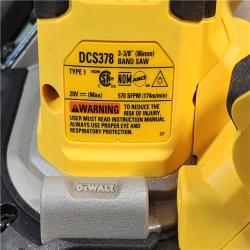 HOUSTON LOCATION - AS-IS DEWALT 20-Volt MAX 3-3/8 in. Cordless Brushless Bandsaw (Tool-Only)