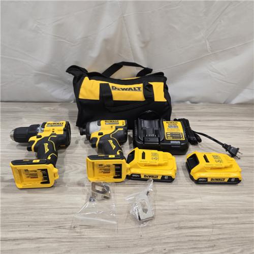 AS-IS Dewalt DCK225D2 20V MAX Cordless Drill Driver and Impact Driver Combo Kit
