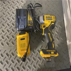 Houston location AS-IS DEWALT ATOMIC 20V MAX* Brushless Cordless Compact 1/4 in. Impact Driver Kit