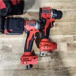 HOUSTON LOCATION - AS - IS Milwaukee 18-Volt Lithium-Ion Brushless Cordless Compact Hammer Drill/Impact Combo Kit