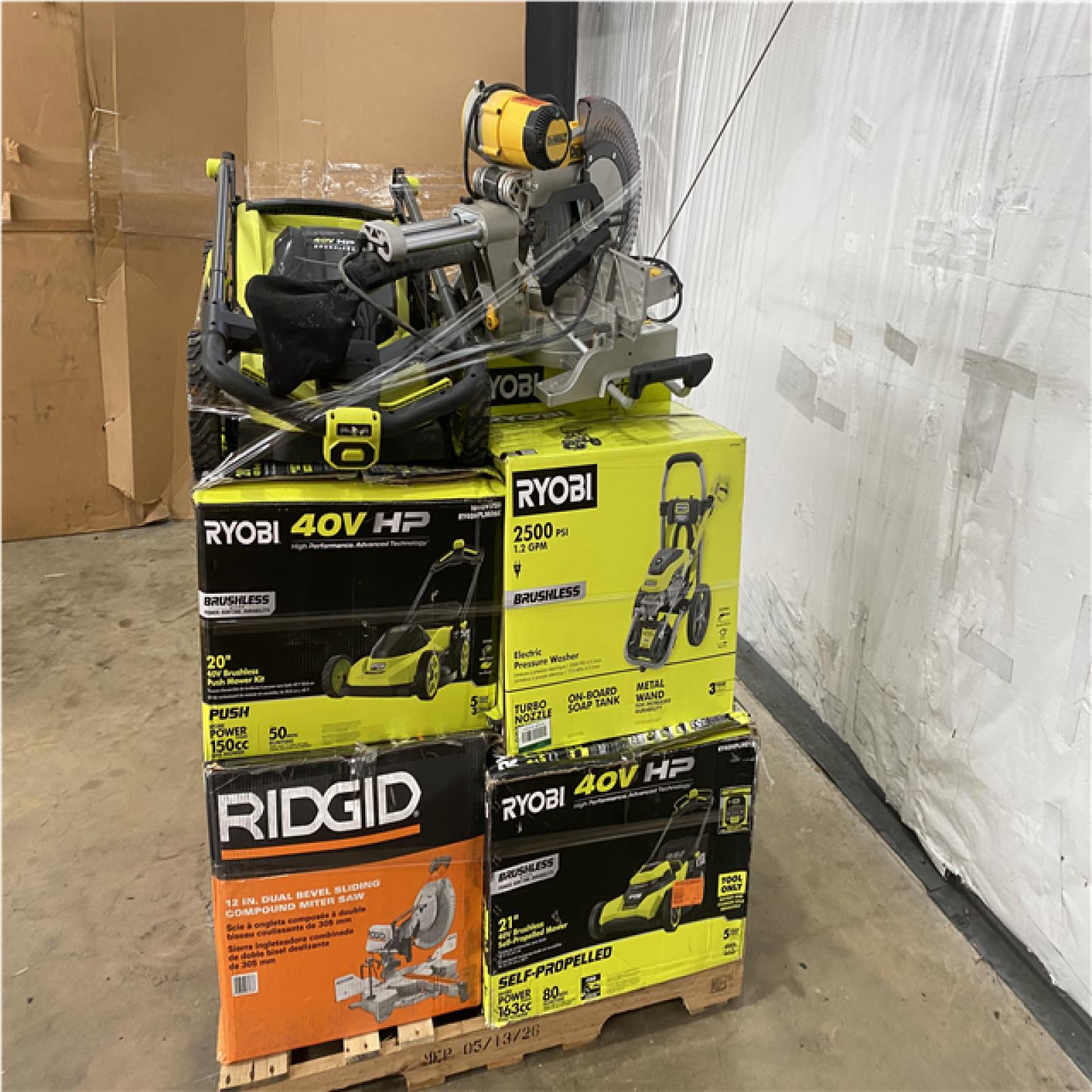 Houston Location - AS-IS Tool Pallet