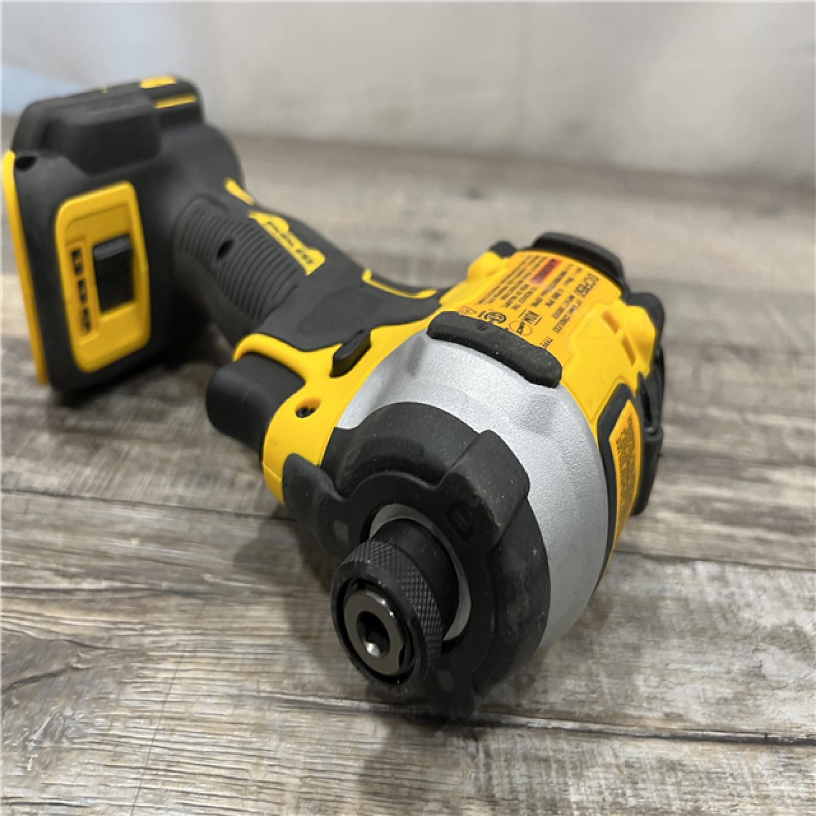 AS-IS DEWALT ATOMIC 20V MAX Cordless Brushless Compact 1/4 in. Impact Driver (Tool Only)