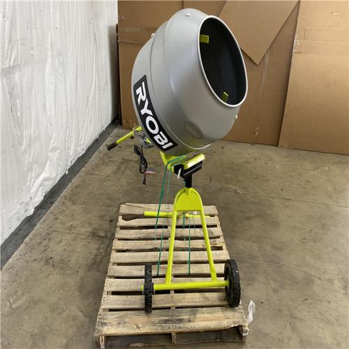 Houston Location - AS-IS Ryobi 5 cu.ft. Concrete Mixer