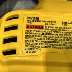 LIKE NEW - DEWALT Bagless 20V MAX Stick Cordless General Dirt Filter Handheld Vacuum (Tool Only)