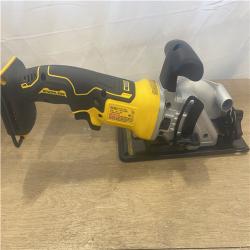 as-is DEWALT ATOMIC 20V MAX Cordless Brushless 4-1/2 in. Circular Saw (Tool Only)