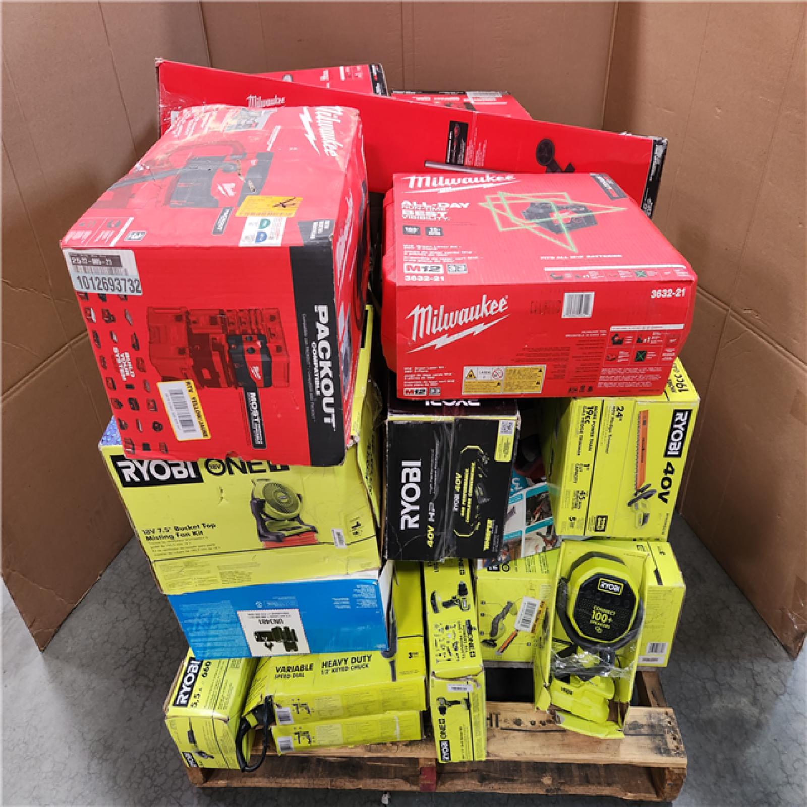 CALIFORNIA AS-IS TOOL PALLET