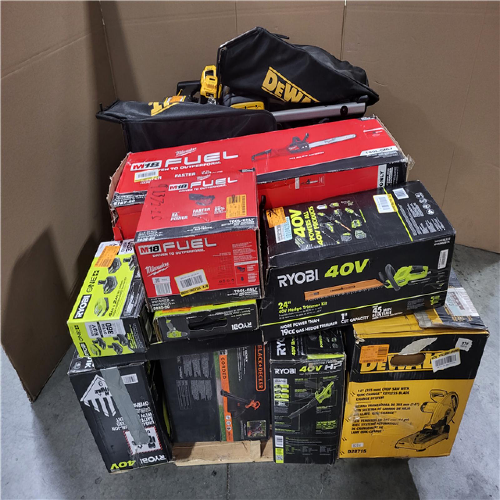CALIFORNIA AS-IS TOOL PALLET