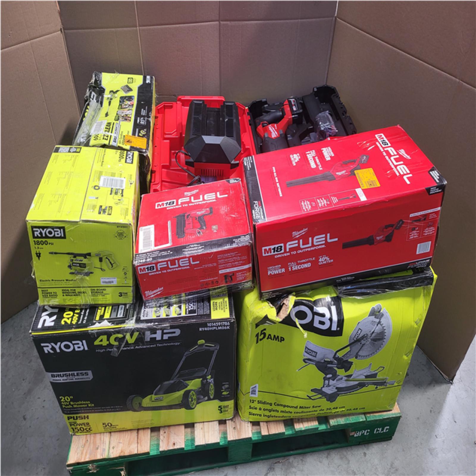 CALIFORNIA AS-IS TOOL PALLET