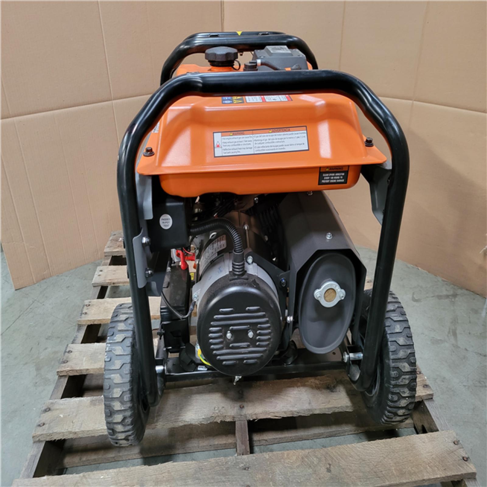 CALIFORNIA AS-IS GENERAC PORTABLE GENERATOR