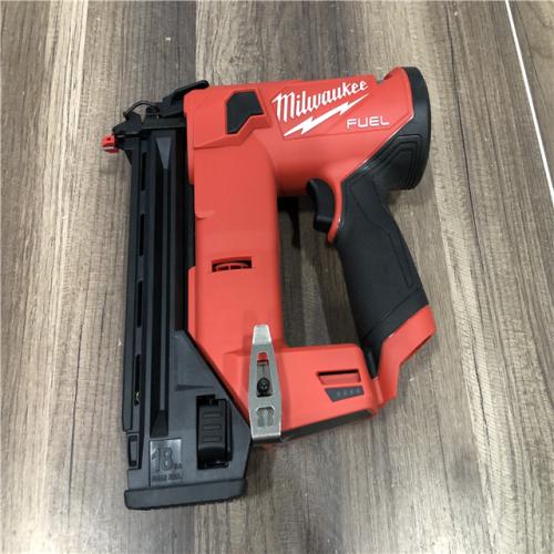 AS-IS Milwaukee FUEL 12-Volt Lithium-Ion Brushless Cordless 18-Gauge 1-1/2 in. Compact Brad Nailer (Tool Only)