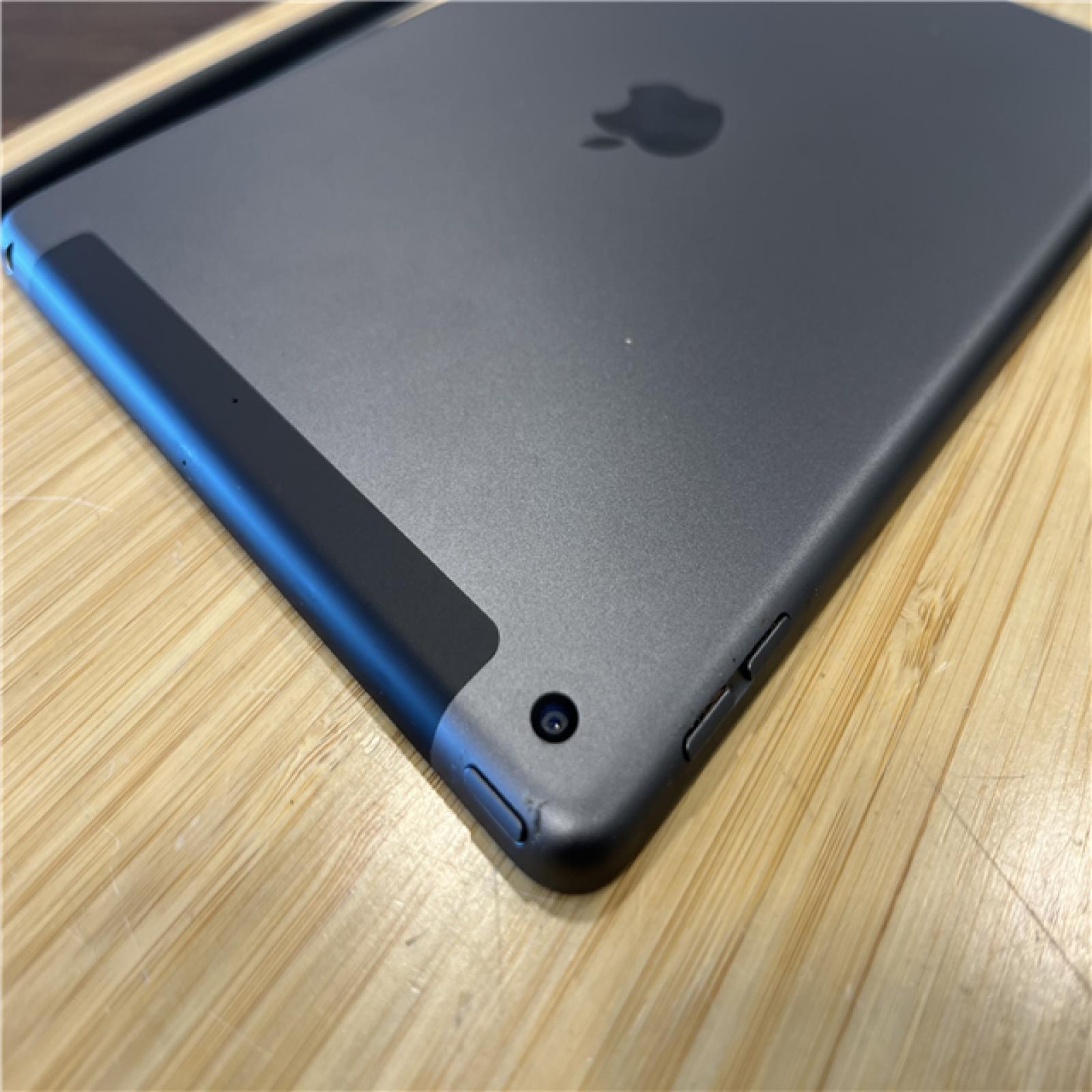 AS-IS Apple - 10.2-Inch iPad with Wi-Fi + Cellular - 64GB - Space Gray