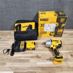 HOUSTON LOCATION - AS-IS DEWALT 20V MAX Lithium-Ion Cordless 1/2 in. Impact Wrench Kit