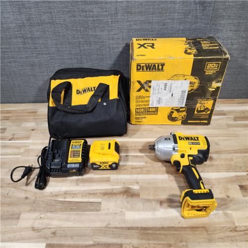 HOUSTON LOCATION - AS-IS DEWALT 20V MAX Lithium-Ion Cordless 1/2 in. Impact Wrench Kit