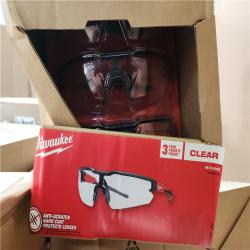 Phoenix Location AS-IS Milwaukee Bifocal Safety Glasses with Clear Anti-Scratch Lenses (12-Pack) Pallet (55-Boxes)