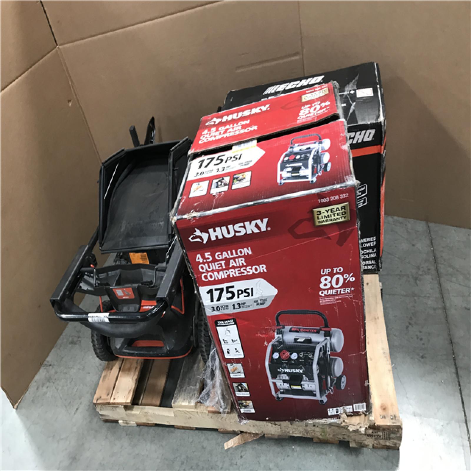 CALIFORNIA AS-IS OUTDOOR POWER EQUIPMENT