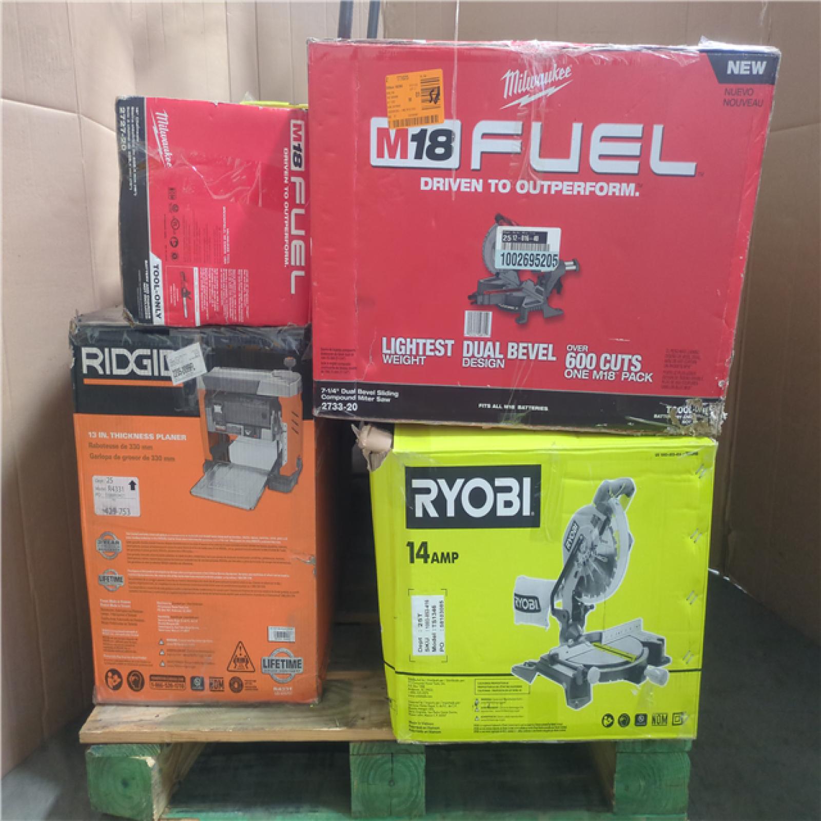 CALIFORNIA AS-IS TOOL PALLET