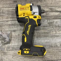 AS-IS DEWALT ATOMIC 20V MAX Cordless Brushless 1/2 in. Variable Speed Impact Wrench (Tool Only)