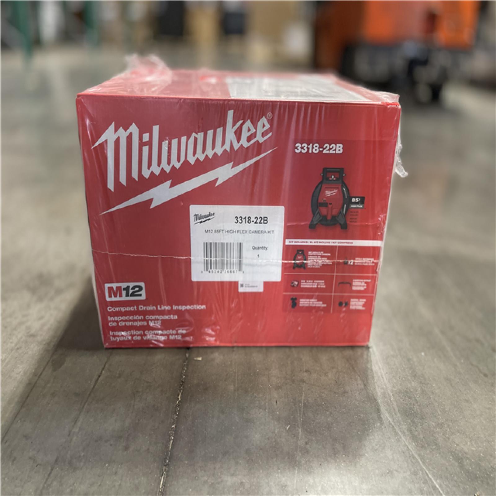 NEW! - Milwaukee M12 12-Volt Lithium-Ion 85 ft. High Flex Compact Inspection Camera Kit