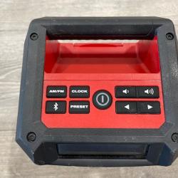 AS-IS Milwaukee 12-Volt Lithium-Ion Cordless Bluetooth/AM/FM Jobsite Radio (Tool Only)