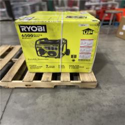 DALLAS LOCATION - RYOBI 8125-Watt Gasoline Powered Portable Generator with CO Detect Shutdown Sensor
