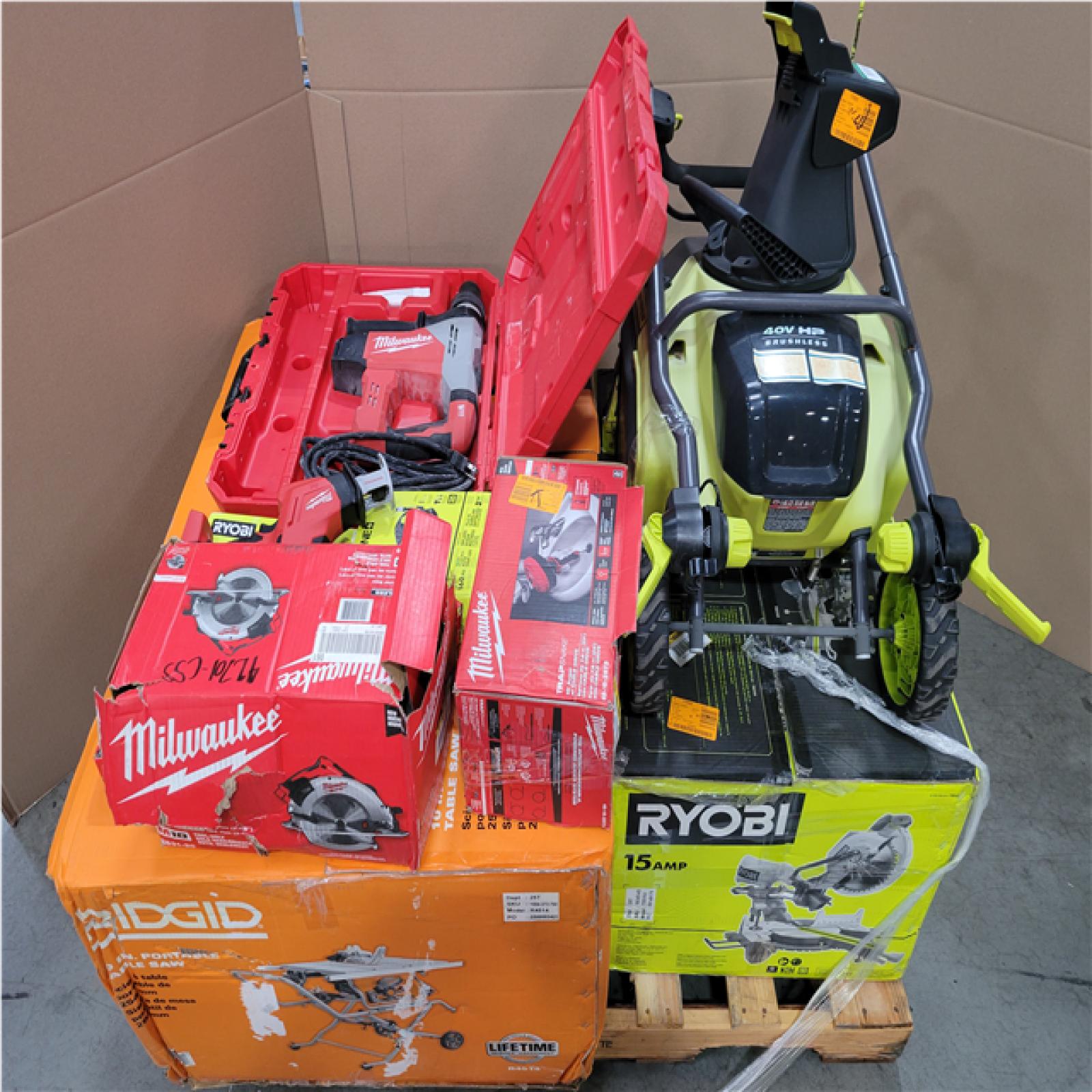 CALIFORNIA AS-IS TOOL PALLET
