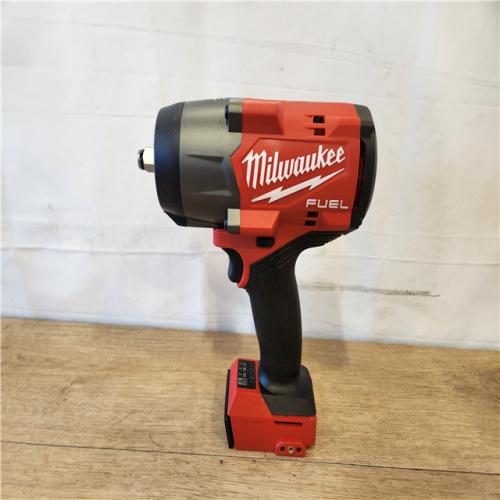 AS-IS- Milwaukee FUEL 18V Lithium-Ion Brushless Cordless 1/2 in. Impact Wrench with Friction Ring (Tool-Only)