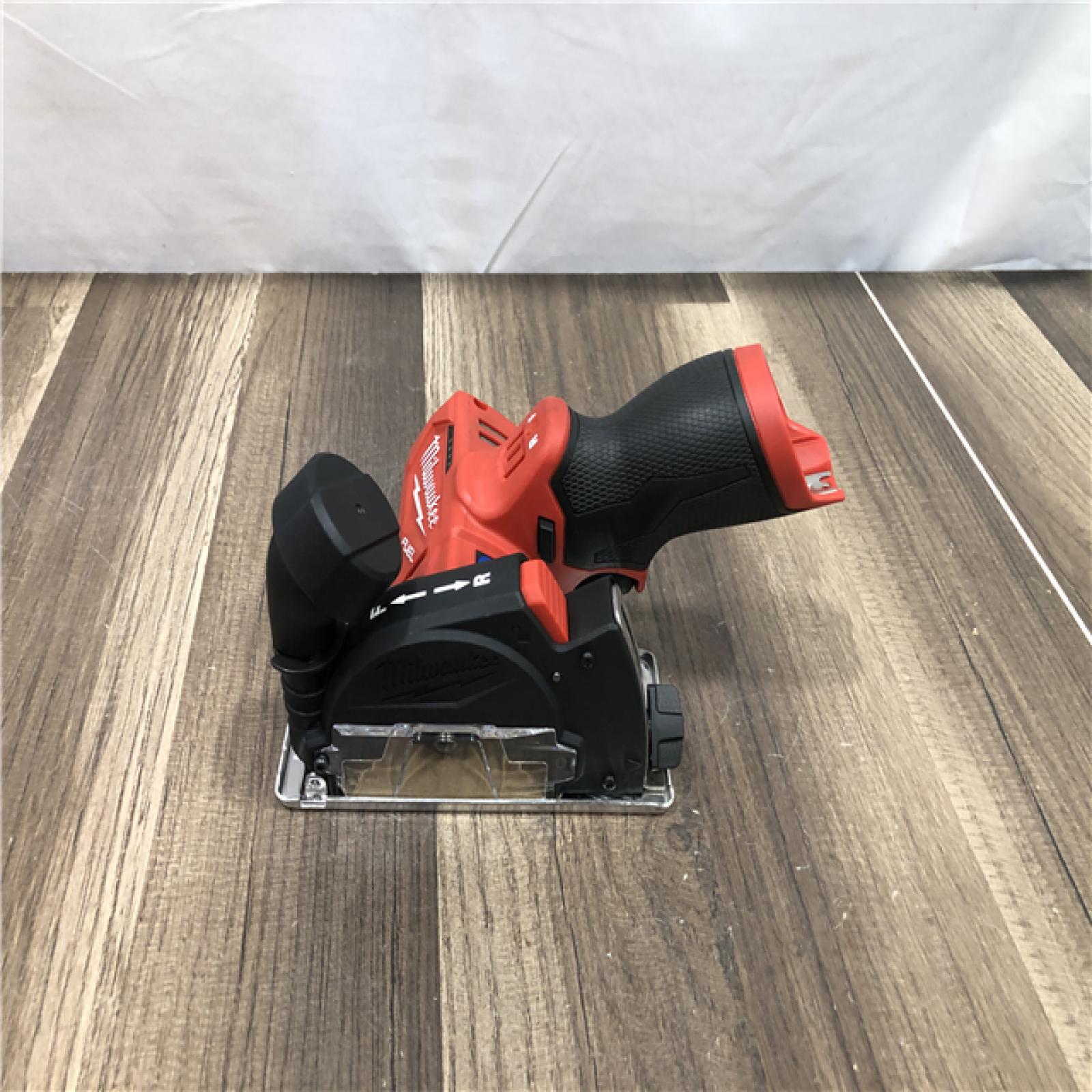 AS-IS Milwaukee M12 FUEL 12V Lithium-Ion Brushless Cordless 3 in. Cut Off Saw (Tool-Only)