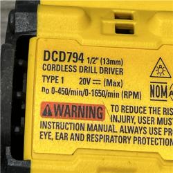 AS-IS DEWALT ATOMIC 20-Volt Lithium-Ion Cordless Brushless (4-Tool) Combo Kit