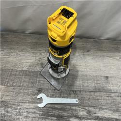 AS-IS DEWALT 20V MAX XR Cordless Brushless Fixed Base Compact Router (Tool Only)