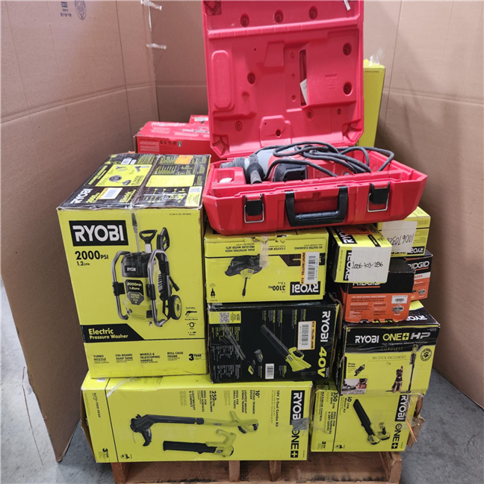 CALIFORNIA AS-IS TOOL PALLET