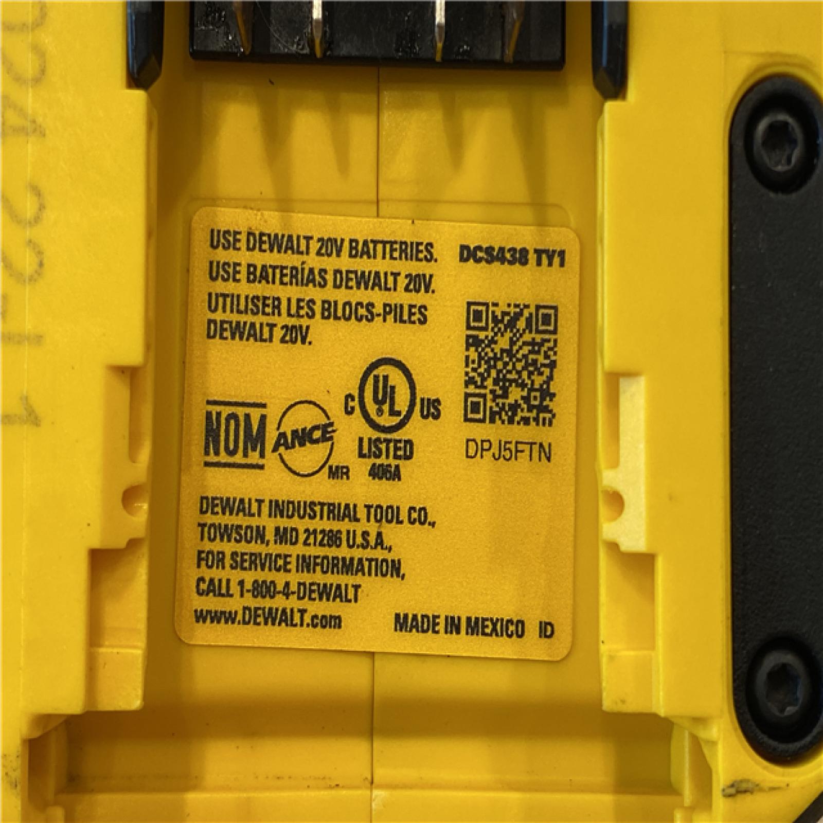 AS-IS DEWALT 20V XR Cordless 3 in. Cut-Off Tool (Tool Only)