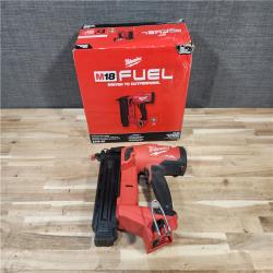 HOUSTON LOCATION - AS-IS Milwaukee  FUEL 18-Volt Lithium-Ion Brushless Cordless Gen II 18-Gauge Brad Nailer (Tool-Only)